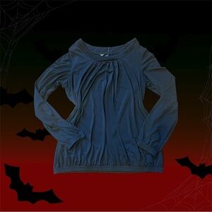 NWOT Daisy Fuentes Ruched Blouse